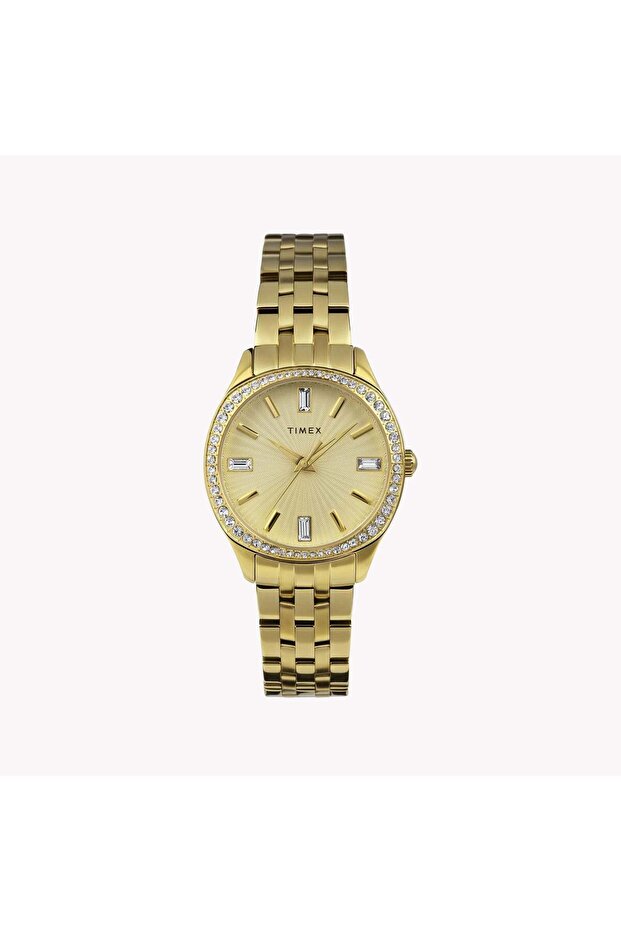 Women's Gold-Tone Watch, Gold Dial | Tw2w17600
