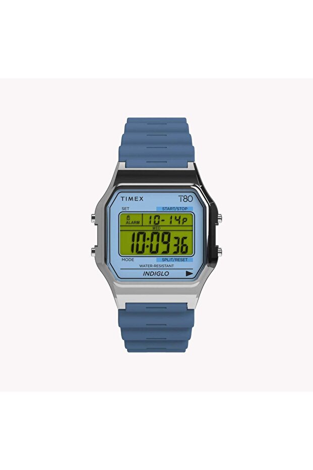 Unisex Silver Tone Blue Lens, Resin Strap | Tw2w43900