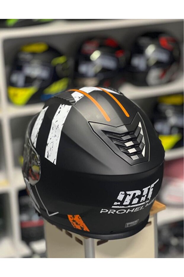 PRO HELMET ŞEFFA VİZÖR KASK - 7
