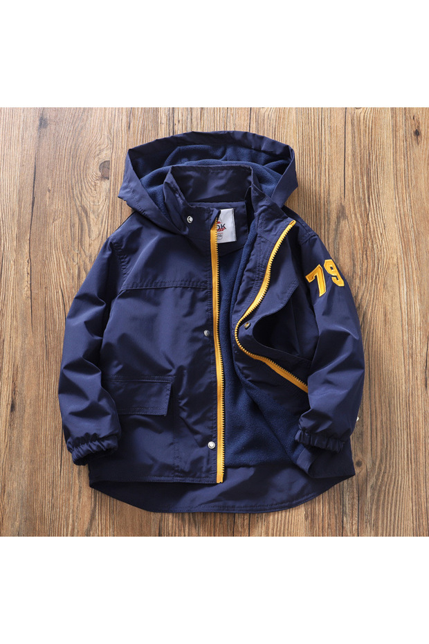 Girls' and Boys' Fleece Seasonal Winter Coat