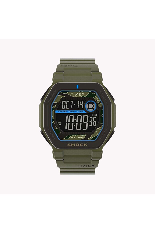 Men's Green Resin Watch, Shock Resistant | Tw2v93700