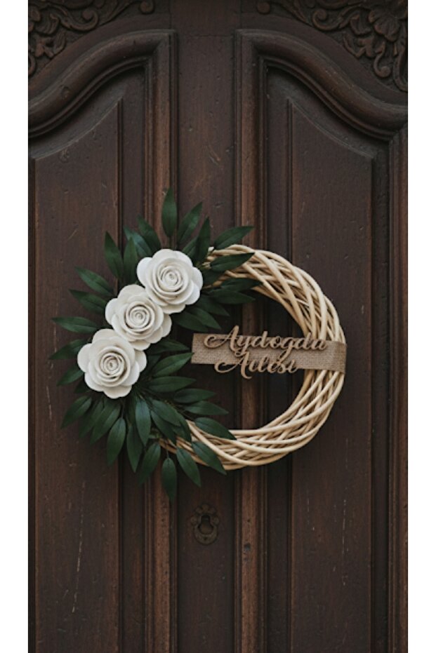 Kisiye özel 25cm kapı çelengi - 1