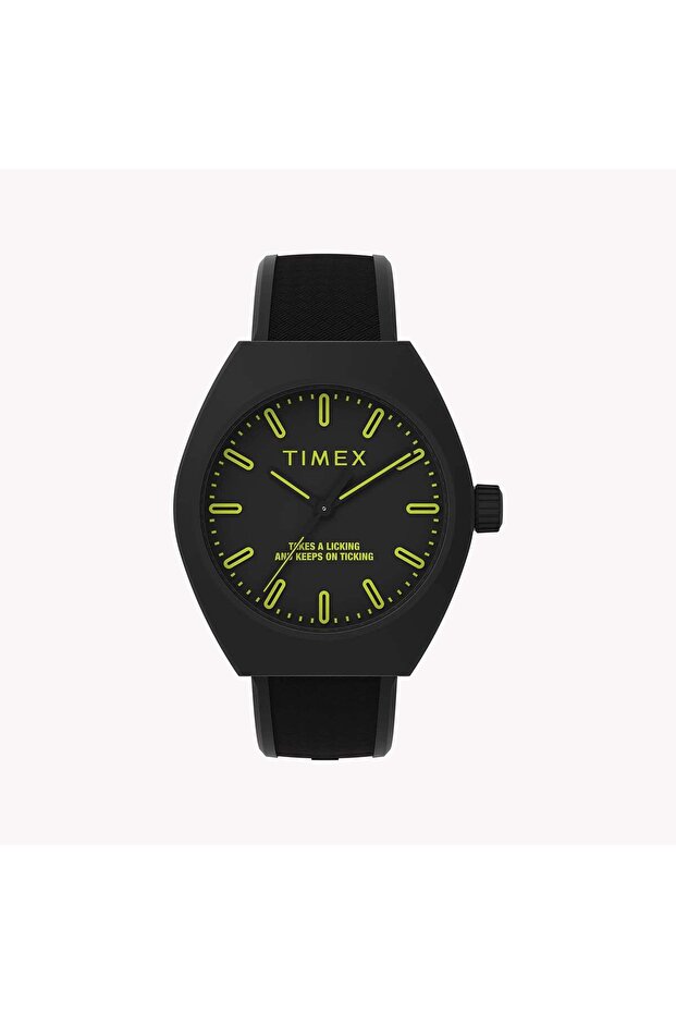 Unisex Eco Ceramic Black Case Watch, Black Strap | Tw2w42400