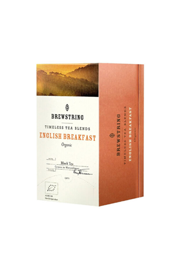 أكياس شاي الإفطار الإنجليزية "BREWSTRING"