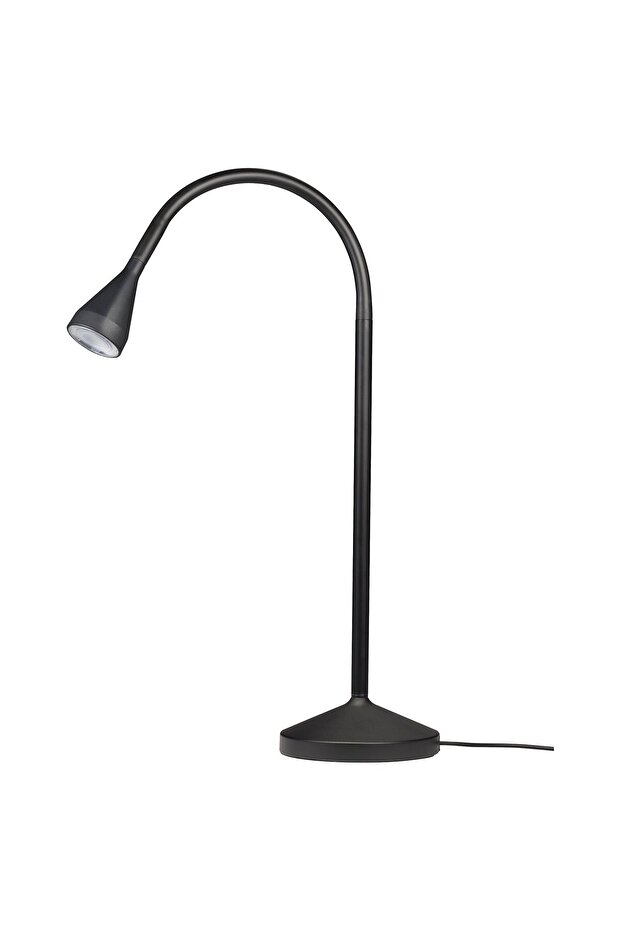 مصباح عمل LED، أسود - 1