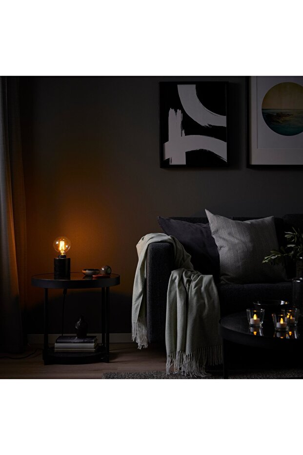 مصباح LED E27 بقوة 470 لومن، ذكي لاسلكي قابل للتعتيم/إضاءة بيضاء دافئة - 6