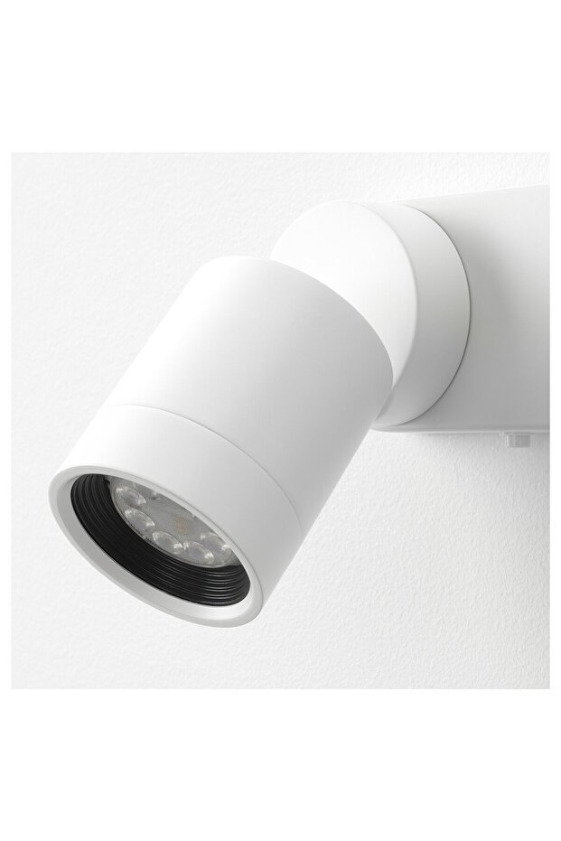 Wall lamp double, wired-in, white - 4