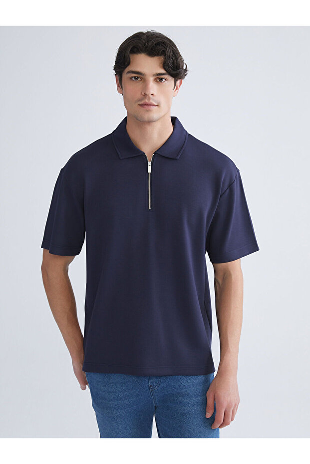 Nevavm with a Difference Polo Collar Men's T-Shirt