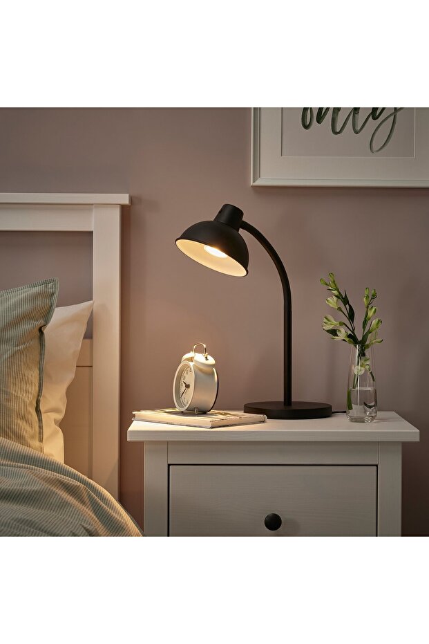 مصباح عمل، أسود - 2