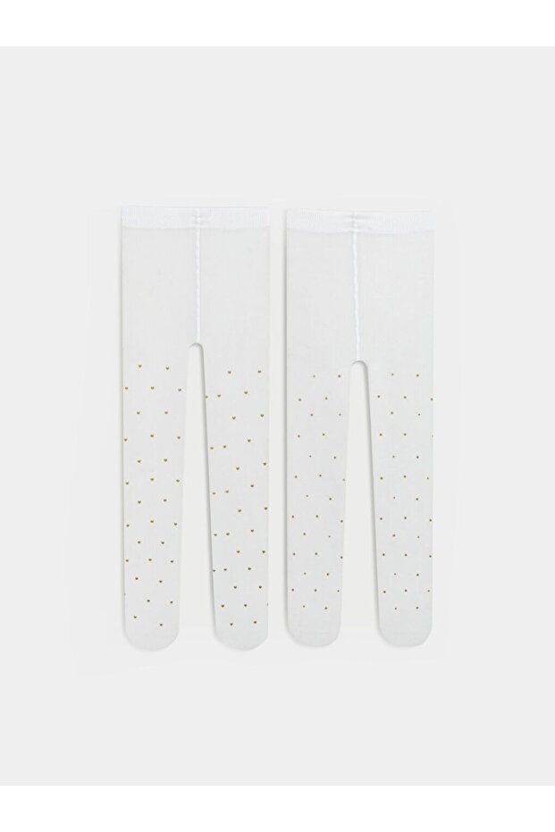 Patterned Baby Girl Pantyhose Pack of 2