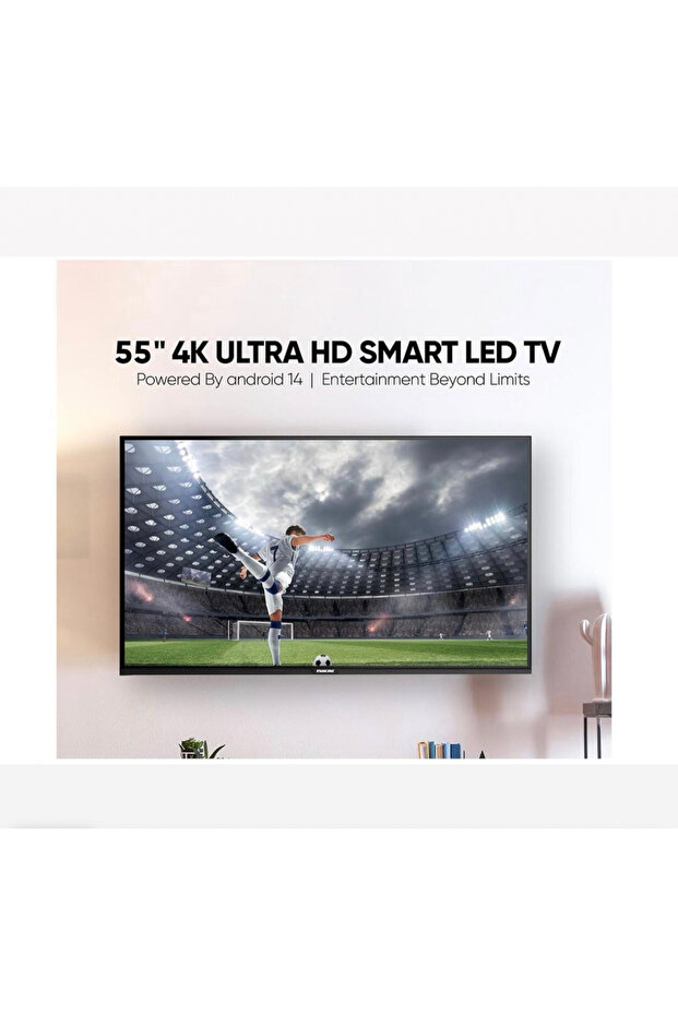 55-Inch 4K Ultra HD Smart LED TV – Android 14
