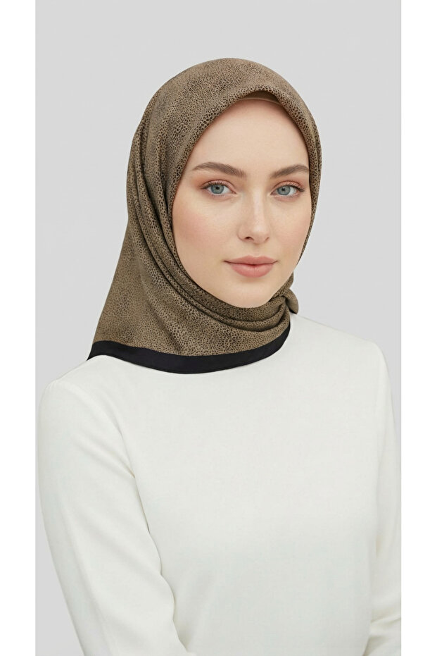 Micro Patterned Rayon Scarf - 7