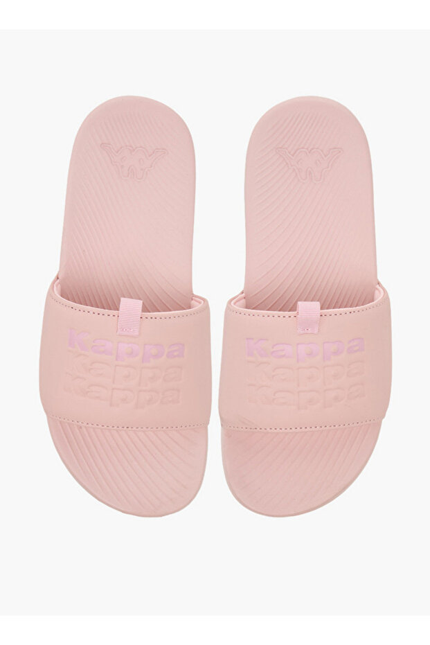 Women Logo Embossed Slides