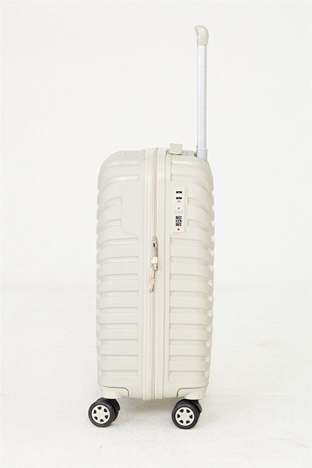 Bej Orta Boy Valiz - 4