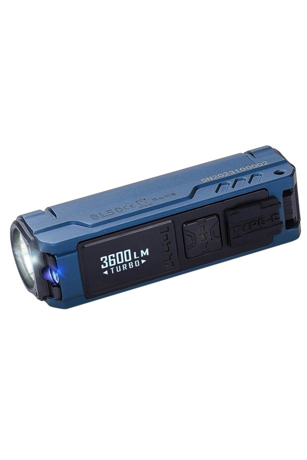 BL 50 Dual Light 3600 Lumens Sources EDC Flashlight