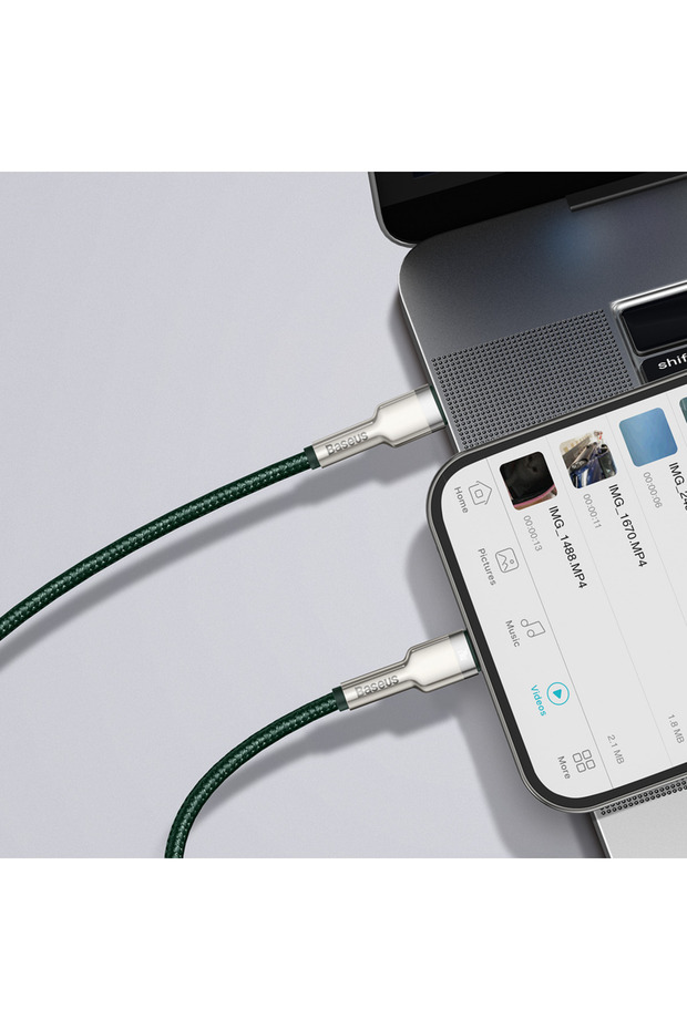 USB-C - tip lightning, 2 m, Verde - 7