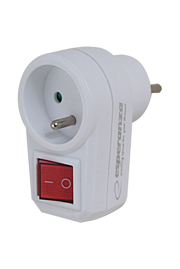 SPLITTER 1 SOCKET SPLITTER WHITE - 3