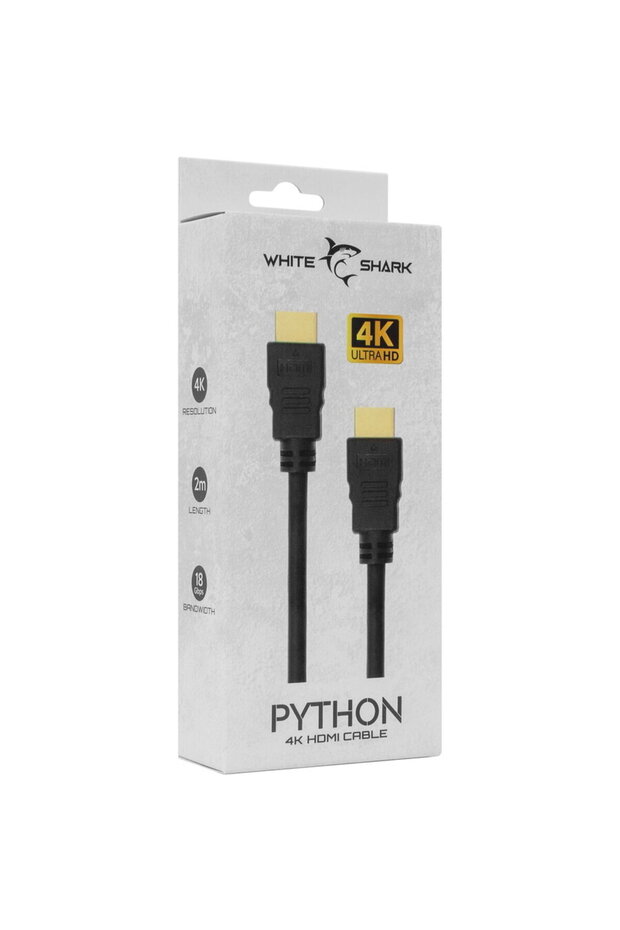 Python Cable HDMI-HDMI 2.0 M/M 2m 4K@60Hz - 2