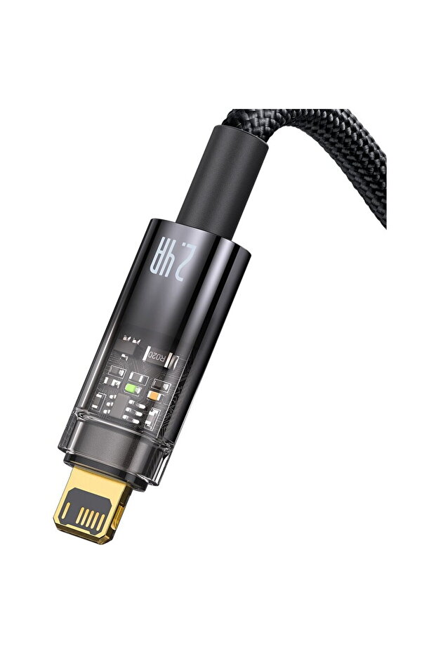 Explorer USB to Lightning Cable, 2.4A, 2m black - 8