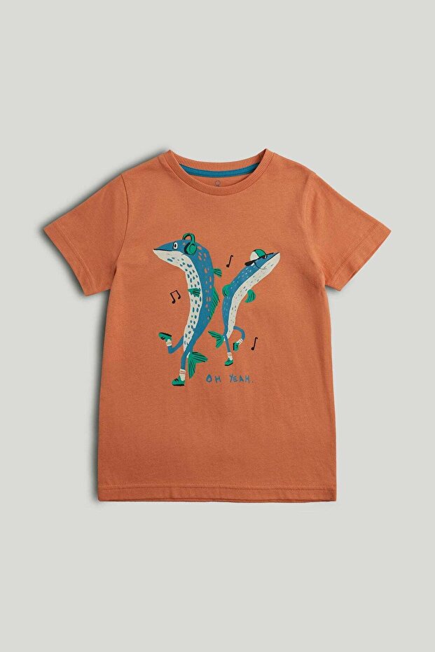 Orange Fish T-Shirt