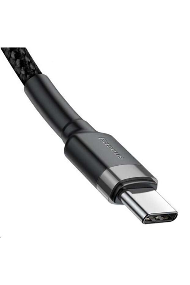 Cablu USB C Cafule, 2m, Negru, Gri - 3