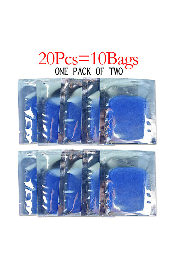 20PCs 20/10Pcs EMS Hydrogel Electrode Gel Pad For Hip Abdominal ABS Fitness Muscle Stimulator Traine