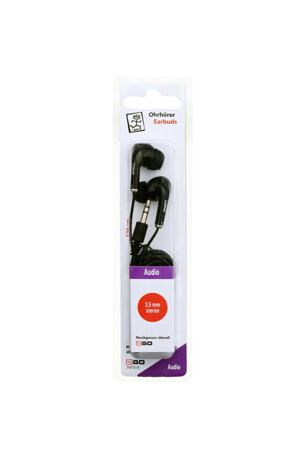 In-Ear Stereo, Black