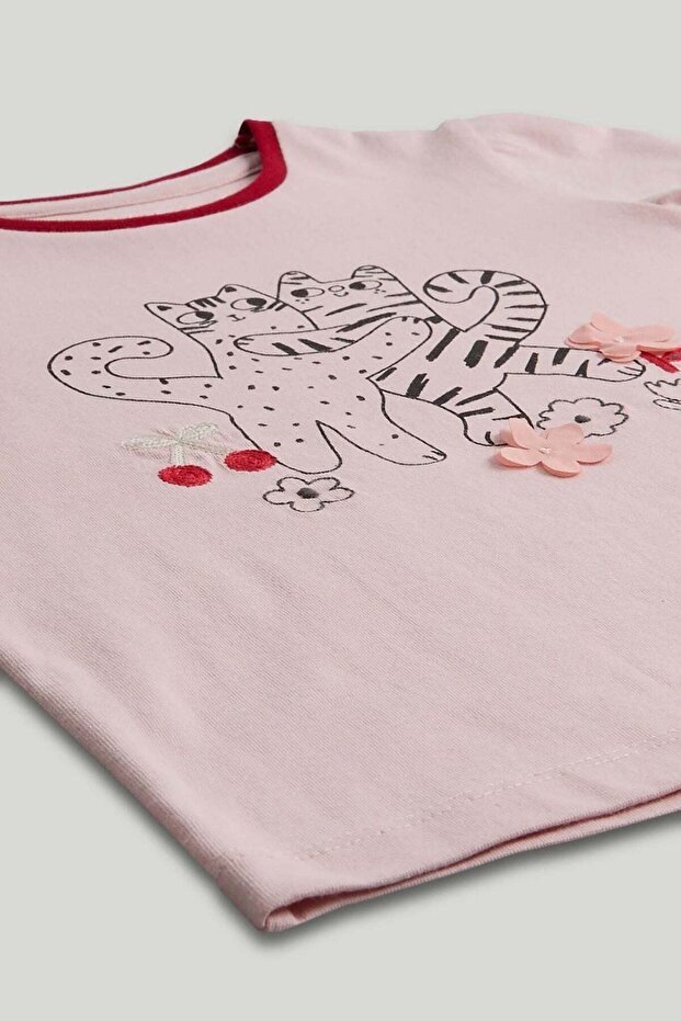 عبوة من 2 بيجامات قطط - 2