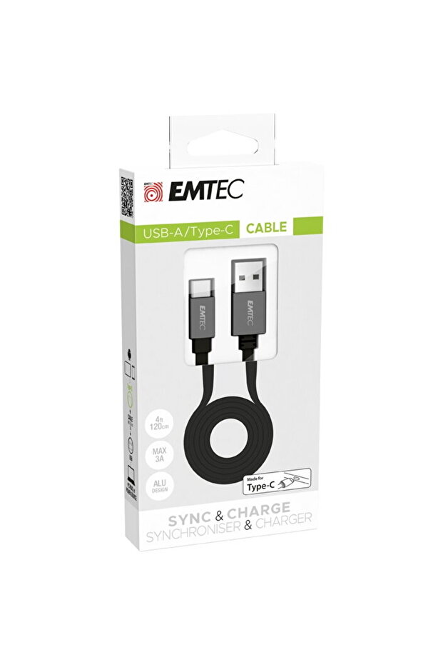 Cable USB-A to Type-C 1.2m - 3