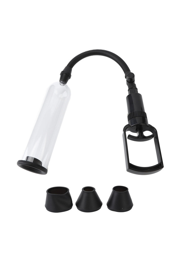 1pcs 1pcs Men Vacuum Pump Trainer Manual Enlarger Booster Treatment Device Manual Air Pump Exerciser