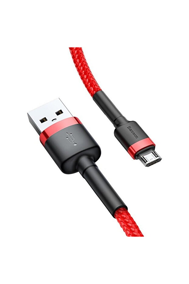 Cafule Micro USB cable 2.4A 1m (Red) - 4