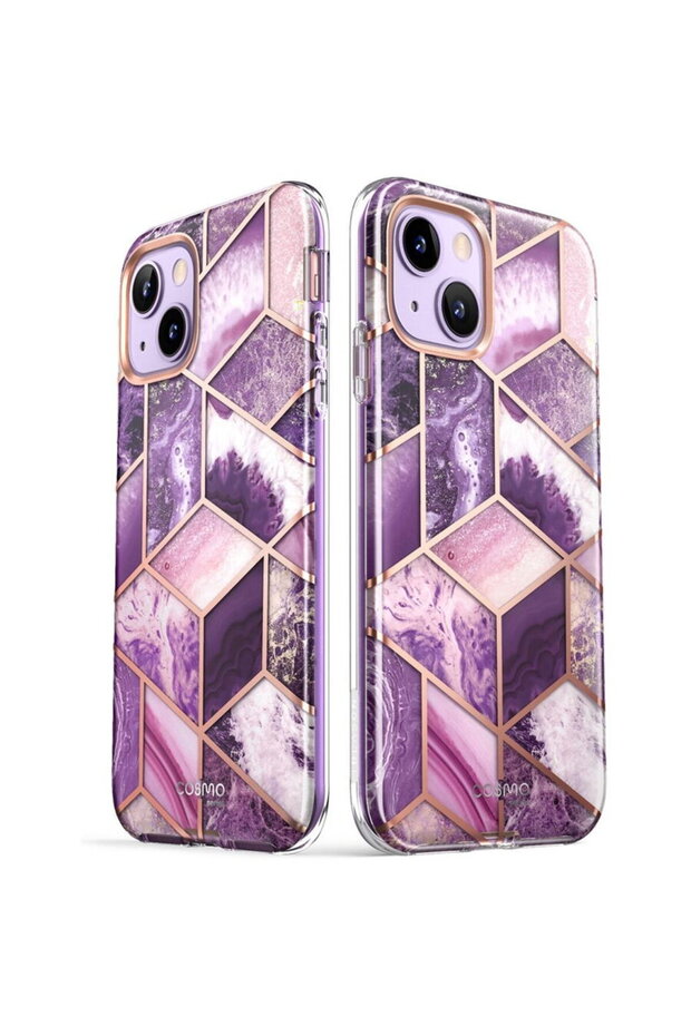 COSMO IPHONE 14 PLUS MARBLE PURPLE - 5
