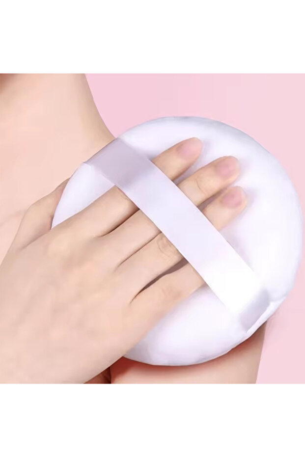 white 1Pcs Large Loose Powder Puff Makeup Blender Super Soft Baby Talcum Powder Puffs Tools Foundati