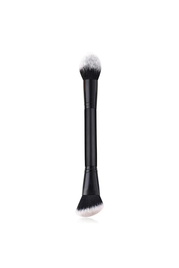 Double End Brush Makeup Brushes Double Ended Contour Brush Sculpting Foundation Concealer Powder Blu