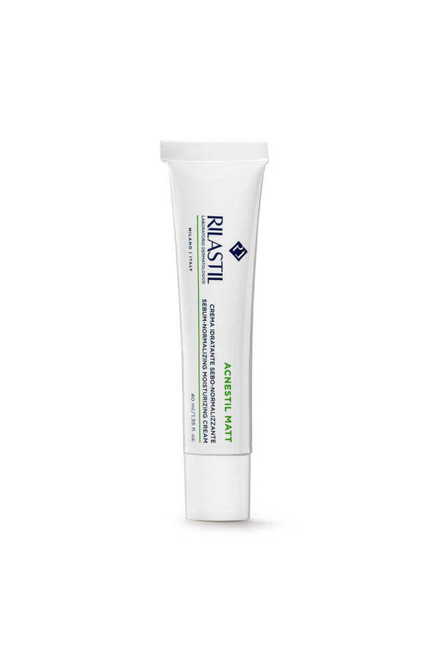 Acnestil Matt Hypoallergenic Sebum-Normalizing & Moisturizing Face Cream for Impure, Blemis - 1