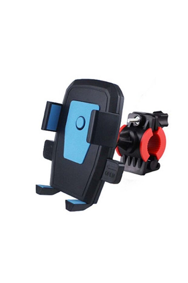 Square Shield Handlebar Bike & Motorcycle Phone Holder Blue