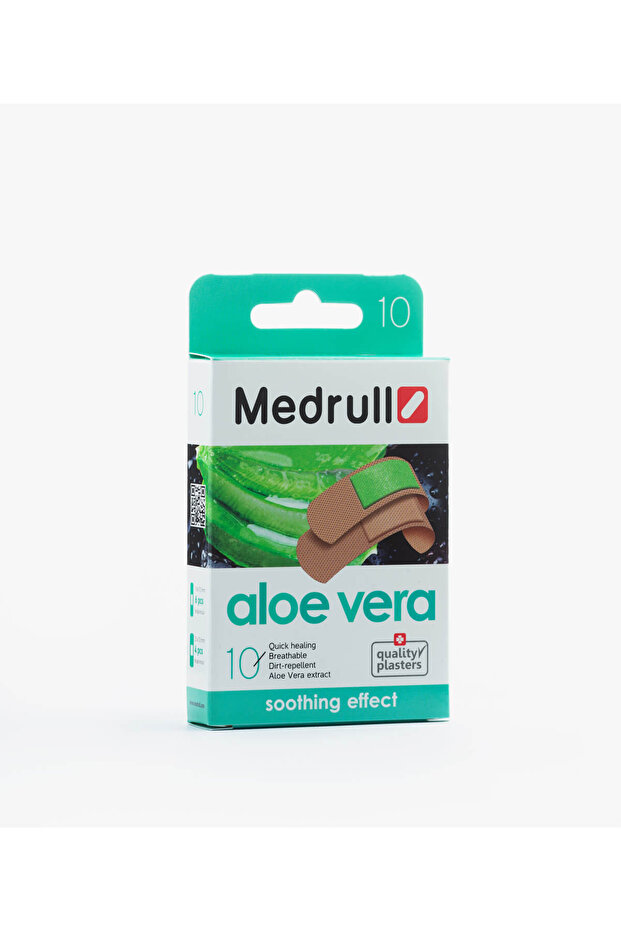 Water-Resistant Soothing Plasters with Aloe Vera Extract for Sensitive Skin