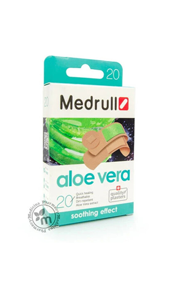 Water-Resistant Plasters with Aloe Vera Extract