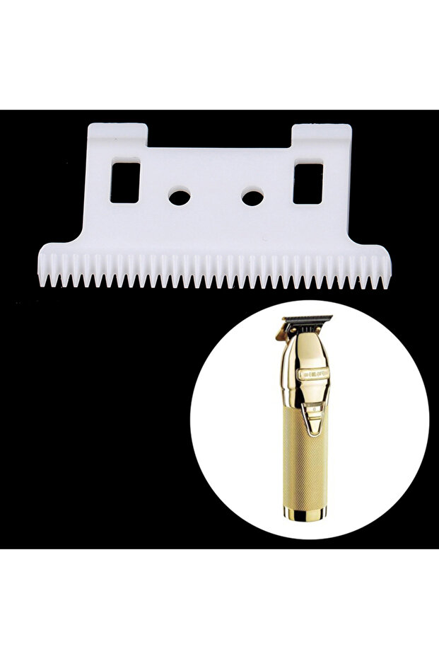 شفرة سيراميك زركونيا بـ 32 سنًا لماكينة قص الشعر الكهربائية Babyliss 707 787 مع خاصية النقش...