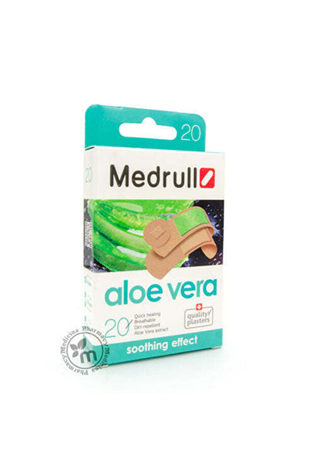 Water-Resistant Assorted Plasters with Aloe Vera Extract