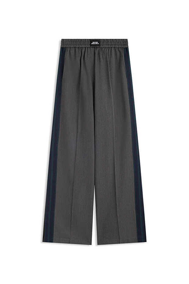 ELASTİK BEL COLORBLOCK PANTOLON - 3