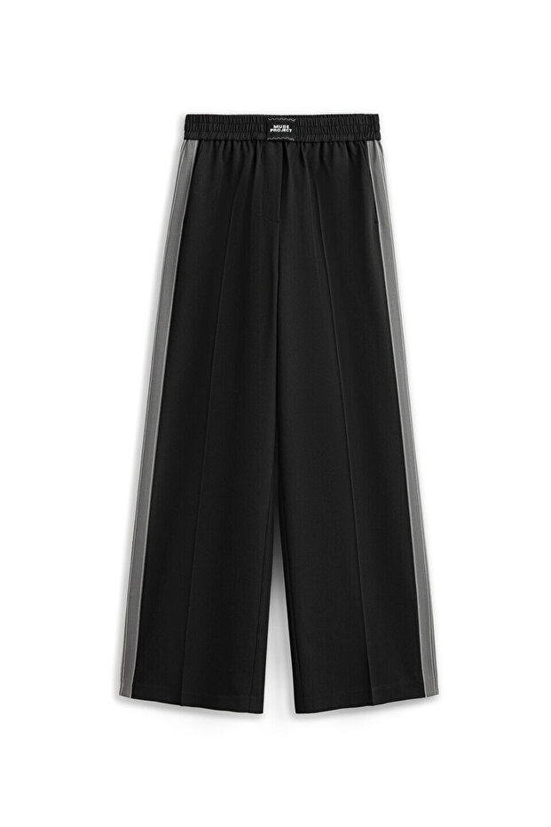 ELASTİK BEL COLORBLOCK PANTOLON - 3