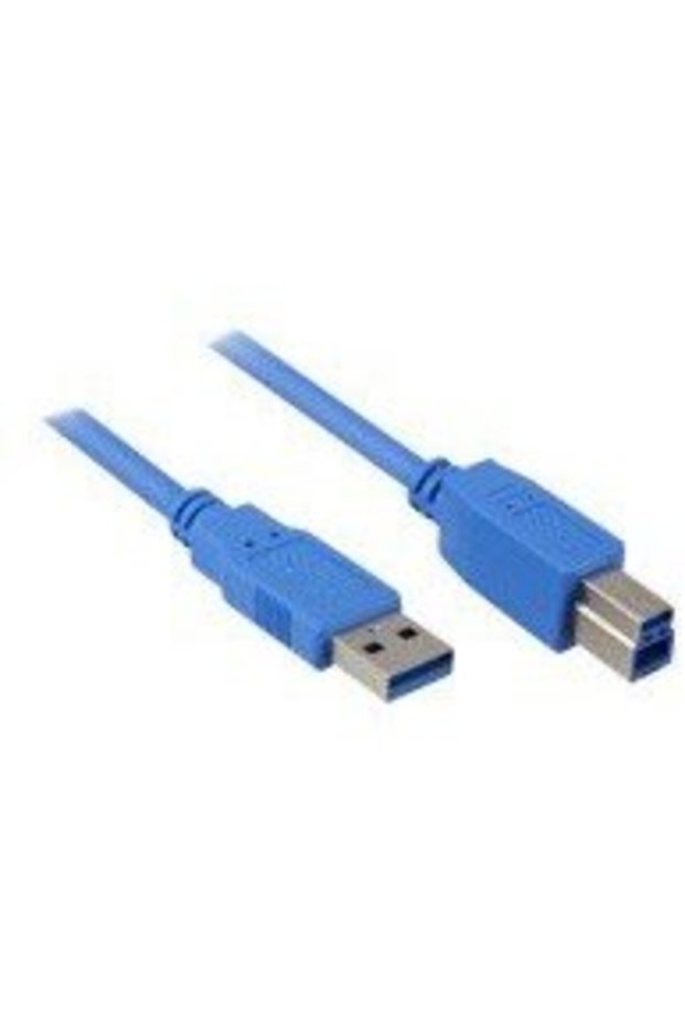 Cable USB 3.0 A-B black 2m