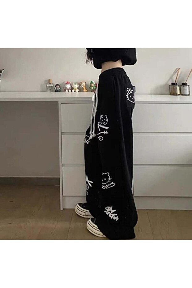 OPHELLA GRAFFİTİ HELLO KİTTY EŞOFMAN ALTI - 2