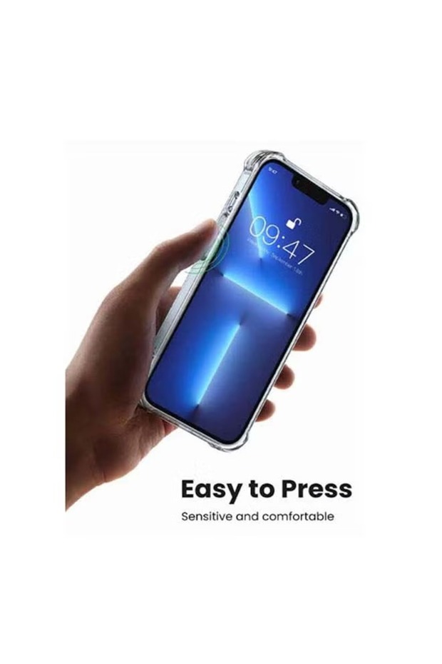 Protective polyurethane case for iPhone 13 Pro (clear) - 4