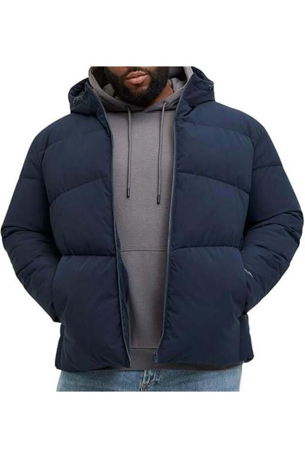 Jack&Jones Jjglobal Puffer Erkek Mont 12283517 - 2