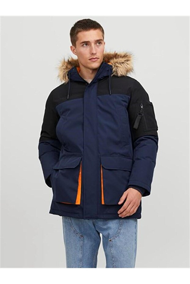 Jack&Jones Orıgınals Jorsaker Parka Erkek Mont 12238906 - 1