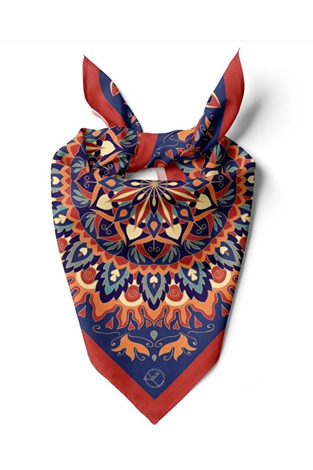55X55 Dark Blue Hümayun Bandana / Scarf