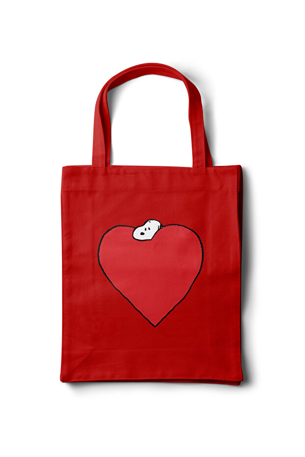Gabardine Cloth Bag – Snoopy Printed Design - 35X40