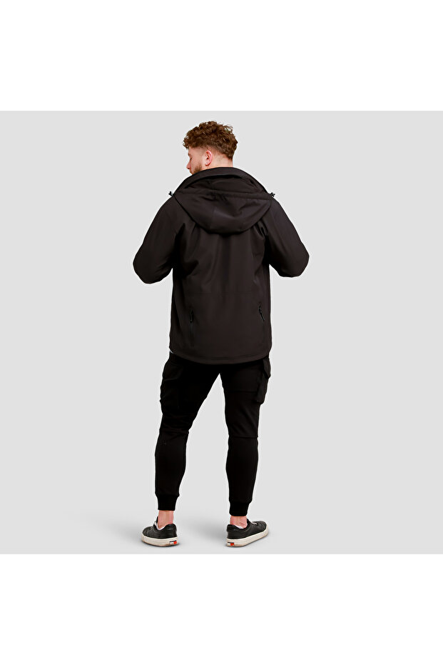Men‘s Softshell Jacket Black - 6